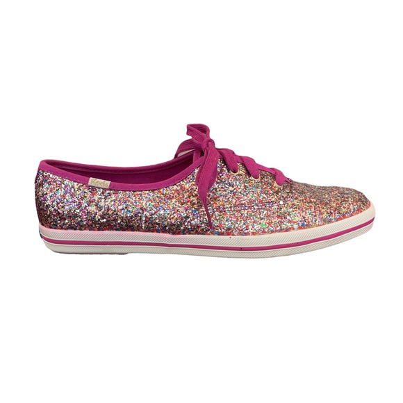 NWOT KATE SPADE Keds x Kate Spade New York Womens Champion Glitter Sneaker | 9.5 - Picture 2 of 11